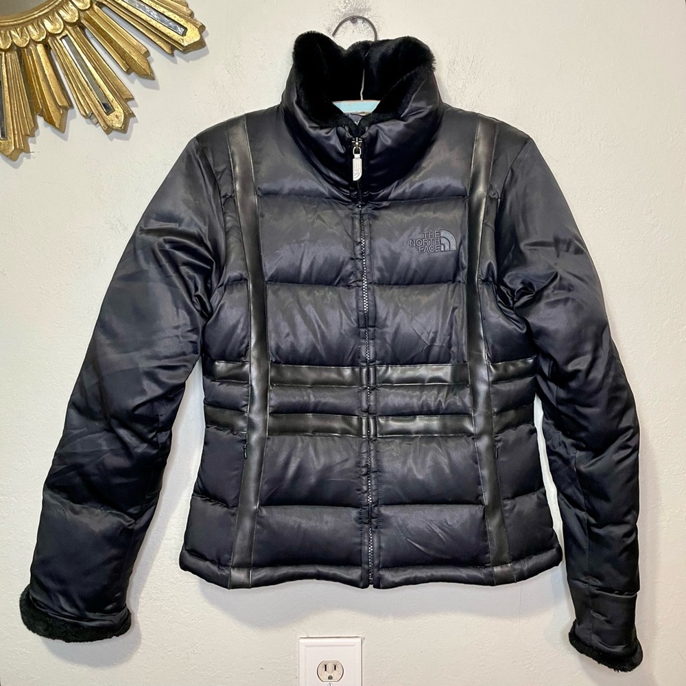 The North Face Black Puffer Jacket Vintage